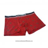 Boxer Lacoste Hombre Prints Colors Rojo Verde