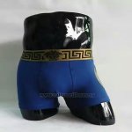 Boxer Versace Hombre Dolado Azul