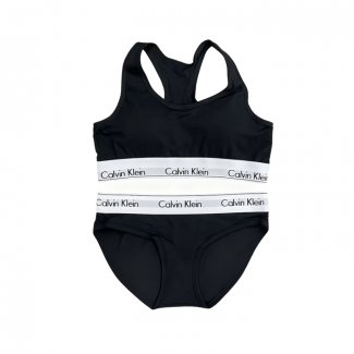 Conjunto Deportivo Calvin Klein Mujer S Negro