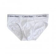 Nuevo Slips Calvin Klein Hombre 365 Blanco Blanco