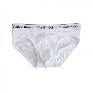 Nuevo Slips Calvin Klein Hombre 365 Blanco Blanco