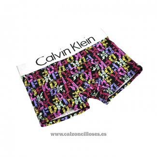 Boxer Calvin Klein Hombre 365 Prints Colors Rosa