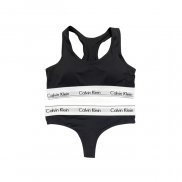 Conjunto Deportivo Calvin Klein Mujer T Negro