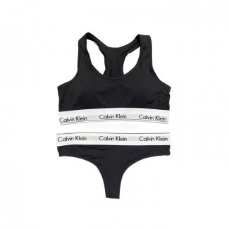 Conjunto Deportivo Calvin Klein Mujer T Negro
